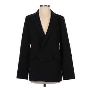 Forever 21 black double breast button up blazer